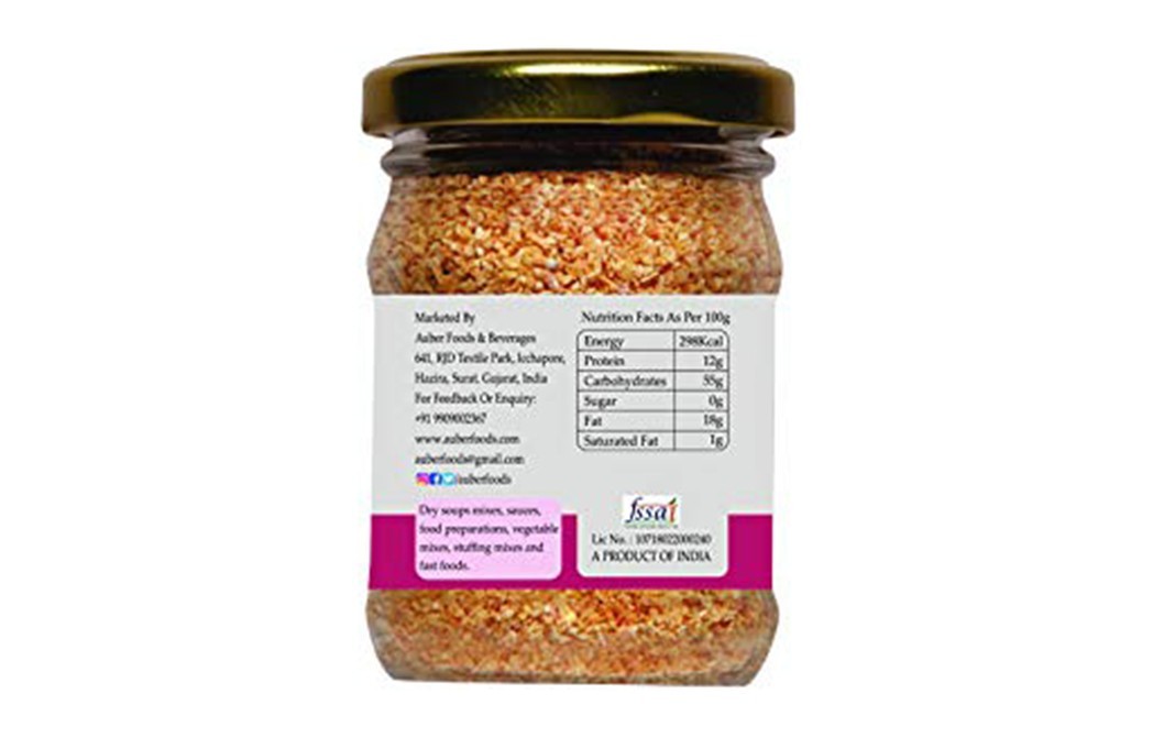 Auber Garlic Granules    Glass Jar  65 grams